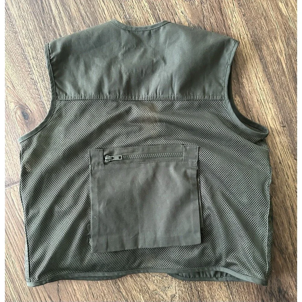 Rocky Mountain National Park Junior Ranger Utility Vest Kids XL Green